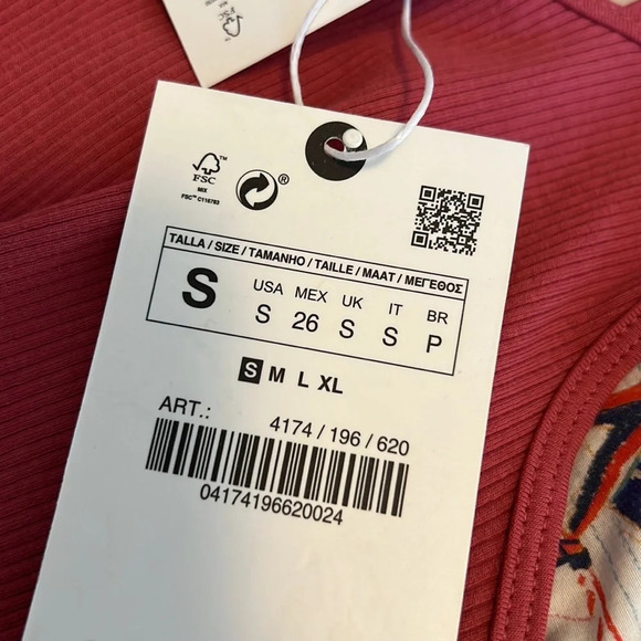 NWT Zara Crop top - Picture 8 of 8